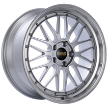 BBS LM 20x9 5x114.3 ET40 Diamond Silver Center Diamond Cut Lip Wheel - 82mm PFS/Clip Required - LM289DSPK