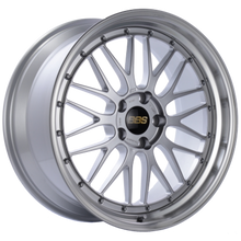 BBS LM 19x10 5x120 ET37 Diamond Silver Center / Diamond Cut Lip Wheel -82mm PFS/Clip Required - LM404DSPK