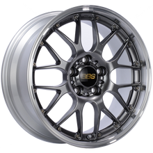 BBS RS-GT 18x9.5 5x130 ET48 CB71.6 Diamond Black Center Diamond Cut Lip Wheel - RS926HDBPK