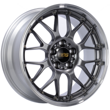 BBS RS-GT 20x8.5 5x112 ET38 Diamond Black Center Diamond Cut Lip Wheel - 82mm PFS Required - RS965DBPK