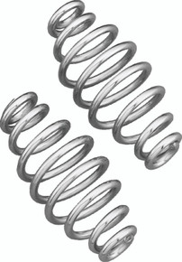 Bikers Choice 5 Inch Chrome Solo Seat Springs Universal Custom Pr - 492813