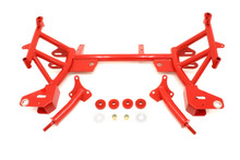 BMR 93-02 F-Body K-Member w/ SBC/BBC Motor Mounts and Pinto Rack Mounts - Red - KM005-1R