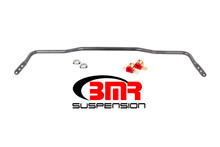 BMR 15-17 S550 Mustang Rear Hollow 25mm 3-Hole Adj. Sway Bar Kit - Black Hammertone - SB045H