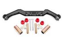 BMR 79-93 Ford Mustang Transmission Crossmember TH350/PG/700R4/C4/C6/AOD/4L60 - Black Hammertone - TC730H