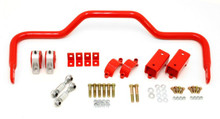 BMR 64-72 A-Body w/ 3.25in Axles Rear Solid 1.375in Xtreme Anti-Roll Bar Kit - Red - XSB007R