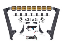 Diode Dynamics Jeep JK SS5 Pro CrossLink Windshield - Yellow Combo Lightbar Kit - DD7267