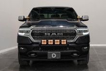 Diode Dynamics SS5 Grille CrossLink Lightbar Kit for 2019-Present Ram - Sport Yellow Combo - DD7609