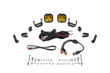 Diode Dynamics SS3 LED Bumper 1 In Roll Bar Kit Sport - Yellow Combo (Pair) - DD7677