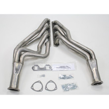 JBA 65-73 Ford Mustang 260-302 SBF 4 Speed C4/C6/AOD 1-3/4in Primary Raw 409SS Long Tube Header - 6610S