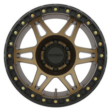 Method MR106 Beadlock 17x9 -44mm Offset 5x5 71.5mm CB Method Bronze w/BH-H24125 Wheel - MR10679050944B