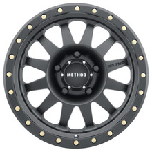 Method MR304 Double Standard 18x9 +25mm Offset 5x150 116.5mm CB Matte Black Wheel - MR30489058525