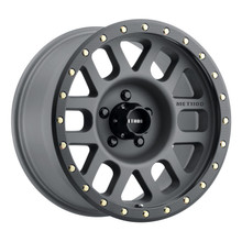 Method MR309 Grid 17x8.5 0mm Offset 5x5 94mm CB Titanium/Black Street Loc Wheel - MR30978550800