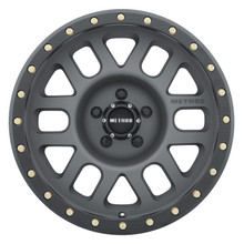 Method MR309 Grid 17x8.5 0mm Offset 5x5 94mm CB Titanium/Black Street Loc Wheel - MR30978550800