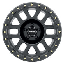 Method MR309 Grid 17x8.5 0mm Offset 5x150 116.5mm CB Matte Black Wheel - MR30978558500