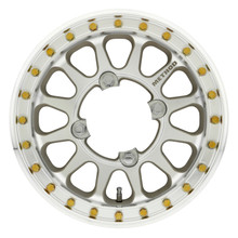 Method MR401-R UTV Beadlock 15x5 / 2.5+2.5/0mm Offset / 4x156 / 127mm CB Machined - Raw Wheel - MR40155046300B2