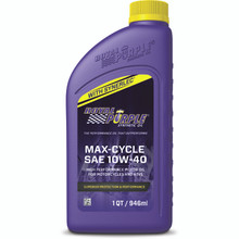 Royal Purple Max-Cycle Synthetic 10W-40 Motorcycle Oil - 1 Quart - 06315