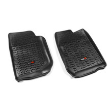 Rugged Ridge Floor Liner Front Black 2007-2018 Jeep Wrangler Unlimited JK 4 Dr - 12920.01