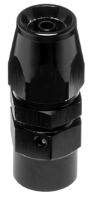 Vibrant -3AN Straight High Flow Hose End Fitting for PTFE Lined Flex Hose - Aluminum - 28003