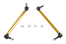 Whiteline 02-06 R53 & 06+ R56 Mini Cooper S  Front Swaybar link kit-adjustable ball end links - KLC105