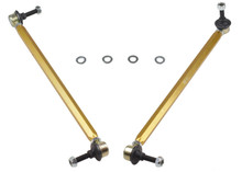 Whiteline 10+ Chevy Camaro FR Coupe Front Sway Bar - Link Assy H/D Adj Steel Ball (380mm C to C) - KLC177