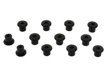 Whiteline 76-86 Jeep CJ7 Spring Eye Front/Rear and Shackle Bushing Kit - W72315