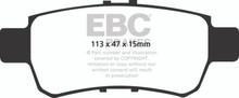 EBC 05-10 Honda Odyssey 3.5 Ultimax2 Rear Brake Pads - UD1088