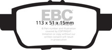 EBC 09-14 Acura TL 3.5 Ultimax2 Rear Brake Pads - UD1103