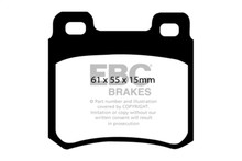 EBC 94-95 Mercedes-Benz C220 (W202) 2.2 Ultimax2 Rear Brake Pads - UD335