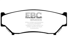 EBC 99-03 Chevrolet Tracker 2.0 Ultimax2 Front Brake Pads - UD807