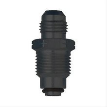 Fragola -6AN x 14mm x 1.5 Male Adapter-F.I. - Black - 491962-BL