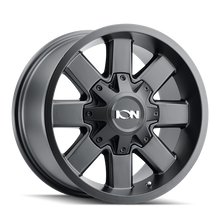 ION Type 141 18x9 / 6x120 BP / 18mm Offset / 78.1mm Hub Satin Black Wheel - 141-8994B18
