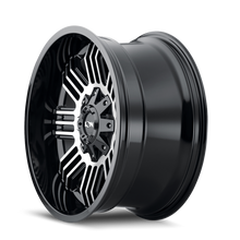 ION Type 144 20x9 / 6x135 BP / 18mm Offset / 106mm Hub Black/Machined Wheel - 144-2937B18