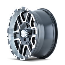 ION Type 179 16x8 / 6x139.7 BP / 10mm Offset / 106mm Hub Black/Machined Wheel - 179-6883B