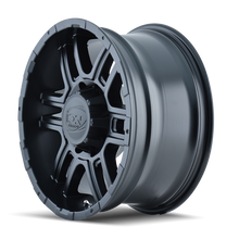ION Type 179 17x8 / 5x114.3 BP / 10mm Offset / 83.82mm Hub Matte Black Wheel - 179-7865MB