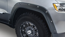 Bushwacker 11-18 Jeep Grand Cherokee Pocket Style Flares 4pc Does Not Fit SRT8 - Black - 10927-02