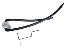 J&L 11-25 Jeep Grand Cherokee 5.7L Passenger Side Oil Separator 3.0 - Clear Anodized - 3066P-C