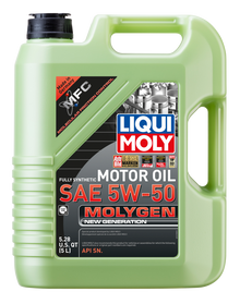 LIQUI MOLY 5L Molygen New Generation Motor Oil SAE 5W50 - 20310