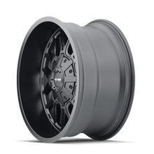 Mayhem 8107 Cogent 20x9 / 5x127 BP / 0mm Offset / 87.1mm Hub Matte Black Wheel - 8107-2952MB