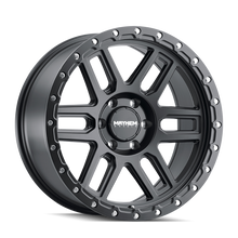 Mayhem 8304 Delta 17x9 / 5x127 BP / -12mm Offset / 78.1mm Hub Matte Black Wheel - 8304-7973MB12
