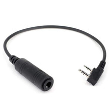 Rugged Radios OFFROAD Headset / Helmet Adapter Cable to Rugged and Kenwood Handheld Radios - CS-5R-OFF