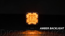 Diode Dynamics Stage Series C1 LED Pod Pro - Yellow Spot Standard ABL (Pair) - DD6468P
