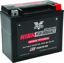Twin Power YTX-20HL High Performance Battery Replaces H-D 65989-97A Made in USA 310 CCA - 485005