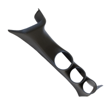 Autometer 08-10 Ford Super Duty 52mm Black Triple Pilillar - 17313