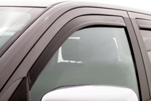 AVS 09-18 Dodge RAM 1500 Quad Cab Ventvisor In-Channel Window Deflectors 4pc - Matte Black - 1774003