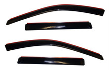 AVS 11-18 Jeep Grand Cherokee (Not L Model) Ventvisor In-Chnl FRT & RR Window Deflectors 4pc - Smk - 194252