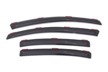 AVS 12-15 Honda Civic Ventvisor In-Channel Front & Rear Window Deflectors 4pc - Smoke - 194462