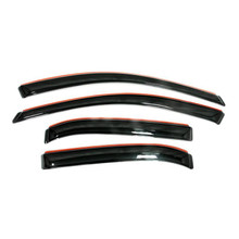 AVS 17-19 Nissan Rogue Sport Ventvisor In-Channel Front & Rear Window Deflectors 4pc - Smoke - 194782
