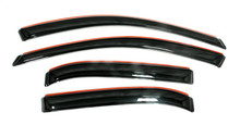 AVS 13-18 Nissan Altima Ventvisor In-Channel Front & Rear Window Deflectors 4pc - Smoke - 194861