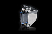 Weapon R 08-11 Mitsubishi Evo 2.0L Aluminum Coolant Overflow Tank - 826-122-102