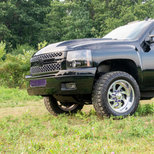 Wehrli 11-14 Chevrolet Silverado LML Duramax Bumper Grille - Raw Stainless - WCF100285-RAW